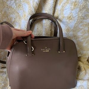 Kate Spade Tan Leather Satchel